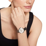 Emporio Armani Arianna Analog White Dial Silver Steel Strap Watch For Women - AR11195 Authentic Buy Shop Now