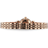 Emporio Armani Gianni T-Bar Mother of Pearl Dial Rose Gold Steel Strap Watch For Women - AR11203 Authentic Buy Shop Now