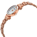 Emporio Armani Gianni T-Bar Mother of Pearl Dial Rose Gold Steel Strap Watch For Women - AR11203 Authentic Buy Shop Now
