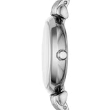 Emporio Armani Donna Mother of Pearl Dial Silver Steel Strap Watch For Women - AR11204 Authentic Buy Shop Now