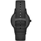 Emporio Armani Renato Black Dial Black Leather Strap Watch for Men - AR11276 Authentic Buy Shop Now