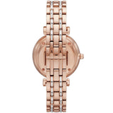 Emporio Armani Gianni T-Bar Mother of Pearl White Dial Two Tone Steel Watch for Women - AR11294 Authentic Buy Shop Now