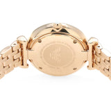 Emporio Armani Gianni T-Bar Mother of Pearl White Dial Two Tone Steel Watch for Women - AR11294 Authentic Buy Shop Now
