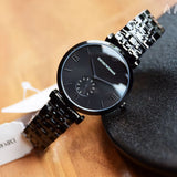 Emporio Armani Gianni T Bar Analog Black Dial Black Steel Strap Watch For Men - AR11299 Authentic Buy Shop Now