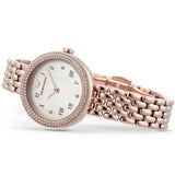 Emporio Armani Rosa Quartz Mother of Pearl White Dial Rose Gold Steel Strap Watch For Women - AR11355 Authentic Buy Shop Now