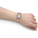 Emporio Armani Gioia Quartz Mother of Pearl Dial Rose Gold Steel Strap Watch For Women - AR11389 Authentic Buy Shop Now