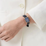 Emporio Armani Gioia Quartz Mother of Pearl Blue Dial Blue Leather Strap Watch For Women - AR11426 Authentic Buy Shop Now