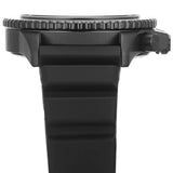 Emporio Armani Diver Chronograph Quartz Green Dial Black Silicon Strap Watch For Men - AR11463 Authentic Buy Shop Now