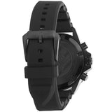 Emporio Armani Diver Chronograph Quartz Green Dial Black Silicon Strap Watch For Men - AR11463 Authentic Buy Shop Now