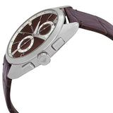 Emporio Armani Claudio Chronograph Brown Dial Brown Leather Strap Watch For Men - AR11482 Authentic Buy Shop Now