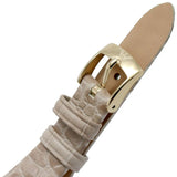 Emporio Armani Gianni T Bar Crystals Silver Dial Brown Leather Strap Watch For Women - AR11518 Authentic Buy Shop Now