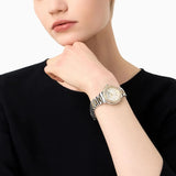 Emporio Armani Mia Quartz Mother of Pearl Dial Two Tone Steel Strap Watch For Women - AR11524 Authentic Buy Shop Now