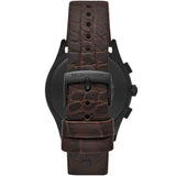 Emporio Armani Paolo Chronograph Black Dial Brown Leather Strap Watch For Men - AR11549 Authentic Buy Shop Now