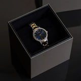 Emporio Armani Cleo Blue Dial Two Tone Steel Strap Watch for Women - AR11576 Authentic Buy Shop Now
