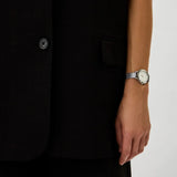 Emporio Armani Cleo Silver Dial Silver Mesh Strap Watch for Women - AR11584 Authentic Buy Shop Now