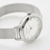 Emporio Armani Cleo Silver Dial Silver Mesh Strap Watch for Women - AR11584 Authentic Buy Shop Now
