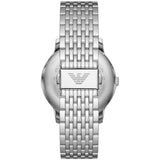 Emporio Armani Minimalist Silver Dial Silver Steel Strap Watch for Men - AR11599 Authentic Buy Shop Now