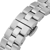 Emporio Armani Ruggero Chronograph Black Dial Silver Steel Strap Watch for Men - AR11691 Authentic Buy Shop Now