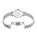Emporio Armani Gianni T-Bar Mother of Pearl Dial Silver Steel Strap Watch for Women - AR11701 Authentic Buy Shop Now