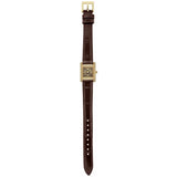 Emporio Armani Gianni T-Bar Brown Dial Brown Leather Strap Watch for Women - AR11705 Authentic Buy Shop Now