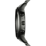 Emporio Armani Ceramica Chronograph Black Dial Black Steel Strap Watch For Men - AR1451 Authentic Buy Shop Now
