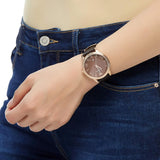 Emporio Armani Classic Quartz Brown Dial Brown Leather Strap Watch For Men - AR1613 Authentic Buy Shop Now