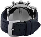 Emporio Armani Luigi Chronograph Blue Dial Black Leather Strap Watch For Men - AR1736 Authentic Buy Shop Now