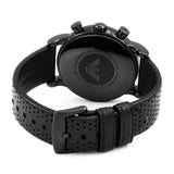 Emporio Armani Luigi Chronograph Black Dial Black Leather Strap Watch For Men - AR1737 Authentic Buy Shop Now