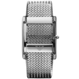 Emporio Armani Super Slim Quartz White Dial Silver Mesh Bracelet Watch For Women - AR2015 Authentic Buy Shop Now