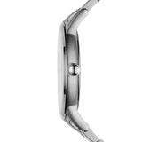 Emporio Armani Classic Quartz White Dial Silver Steel Strap Watch For Men - AR2430 Authentic Buy Shop Now