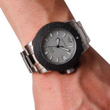 Emporio Armani Bracelet Collection Black Dial Silver Steel Strap Watch For Men - AR5970 Authentic Buy Shop Now