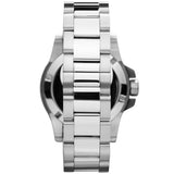 Emporio Armani Bracelet Collection Black Dial Silver Steel Strap Watch For Men - AR5970 Authentic Buy Shop Now