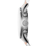 Emporio Armani Sportivo Chronograph Silver Dial Two Tone Steel Strap Watch For Men - AR5999 Authentic Buy Shop Now