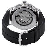 Emporio Armani Meccanico Skeleton Black Dial Black Leather Strap Watch For Men - AR60026 Authentic Buy Shop Now