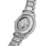 Emporio Armani Luigi Chronograph Skeleton Blue Dial Silver Steel Strap Watch For Men - AR60036 Authentic Buy Shop Now