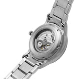 Emporio Armani Meccanico Automatic Black Dial Silver Steel Strap Watch For Men - AR60055 Authentic Buy Shop Now