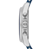 Emporio Armani Sigma Chronograph Blue Dial Blue Silicone Strap Watch for Men - AR6068 Authentic Buy Shop Now