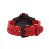 Emporio Armani Sportivo Quartz Black Dial Red Rubber Strap Watch For Men - AR6101 Authentic Buy Shop Now
