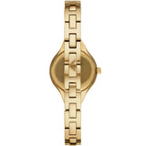 Emporio Armani Chiara Silver Dial Gold Steel Strap Watch for Women - AR7363 Authentic Buy Shop Now