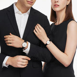 Emporio Armani Kappa Quartz White Dial Black Leather Strap Watch For Men - AR80015 Authentic Buy Shop Now