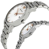 Emporio Armani Quartz White Dial Silver Steel Strap Watch For Men - AR90000 Authentic Buy Shop Now
