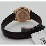 Emporio Armani Classic White Dial Brown Leather Strap Watch For Men - AR9035 Authentic Buy Shop Now