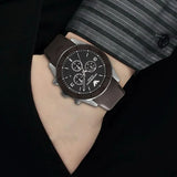 Emporio Armani Sportivo Chronograph Black Dial Brown Silicone Strap Watch for Men - AR9501 Authentic Buy Shop Now