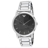 Emporio Armani Classic Quartz Grey Dial Silver Steel Strap Watch For Men - AR11134 Authentic Buy Shop Now