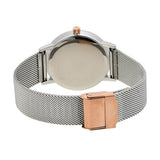Armani Exchange Lola Analog White Dial Silver Mesh Strap Watch For Women - AX5537 Authentic Buy Shop Now