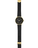Armani Exchange Lola Three Hand Black Dial Black Mesh Strap Watch For Women - AX5548 Authentic Buy Shop Now