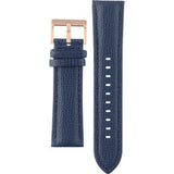 Armani Exchange Banks Chronograph Blue Dial Blue Leather Strap Watch For Men - AX1723 Authentic Buy Shop Now