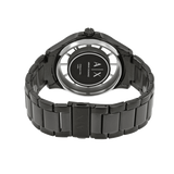 Armani Exchange Hampton Chronograph Black Dial Black Steel Strap Watch For Men - AX2189 Authentic Buy Shop Now