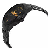 Armani Exchange Hampton Chronograph Black Dial Black Steel Strap Watch For Men - AX2413 Authentic Buy Shop Now
