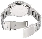 Armani Exchange Drexler Chronograph Black Dial Silver Steel Strap Watch for Men - AX2600 Authentic Buy Shop Now